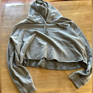 Brandy Melville Y2K hoodie. Sporty-chic, ballet-core, dance class, minimalist